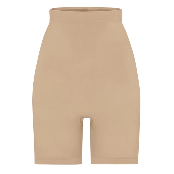 SKIMS Other - Skims Seamless Sculpt High- Waisted Above The Knee Short Color Clay